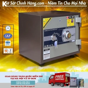 Két sắt nhỏ mini C41KC khóa cơ chống cháy