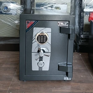 Két sắt Truly TS49VT vân tay siêu cường màu đen thép 12 ly