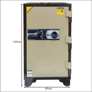 Két sắt trusafe TH1200DTLED điện tử LED Hàn Quốc chống cháy