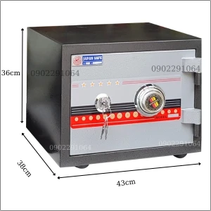 Két sắt Việt nhật VN22DM mini khóa cơ đổi mã chống cháy