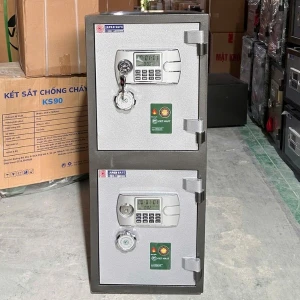 Két sắt Việt Nhật VN98E 2 tầng điện tử cao cấp