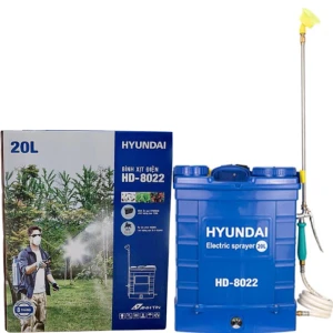 Bình xịt điện phun thuốc 2 bơm HYUNDAI HD-8022 20 Lít 12V/12AH