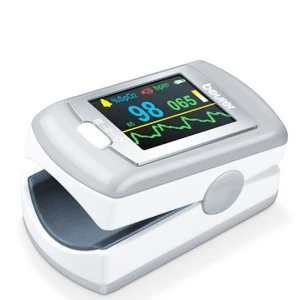 Máy đo nồng độ oxy trong máu SpO2 và nhịp tim Beurer PO80
