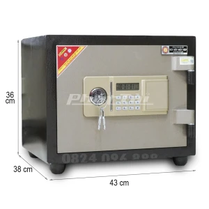 Két sắt cánh đúc dày 8 ly KD25EBLN khoá điện tử