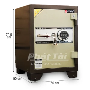 Két sắt Kumho cánh đúc KSH140VT vân tay