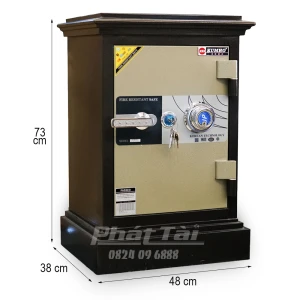 Két sắt Kumho KNH90ĐM khóa cơ đổi mã tùy ý