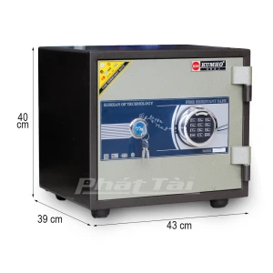 Két Sắt Mini Kumho KCH41EV Khóa Vân Tay Điện Tử