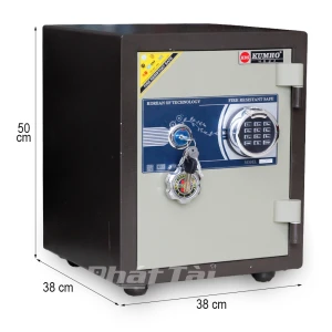 Két sắt mini Kumho KCH55EV khóa vân tay điện tử