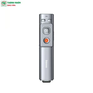 Bút trình chiếu Baseus Orange Dot Red Laser (ACFYB-0G) - Pin AAA