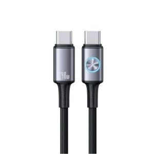 Cáp sạc nhanh USAMS SJ751 Type-C to Type-C 240W dài 1.2m SJ751USB01 Tarnish