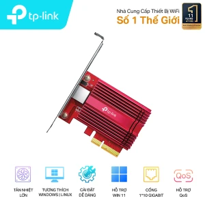 Card mạng TP-Link TX401 (1 x 10 Gbps/ PCIe 3.0 x34)