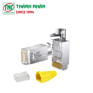 Đầu bấm mạng UTP/FTP Cat6/6A Ugreen 30900 (hộp/50c), không kèm đầu chụp nhựa