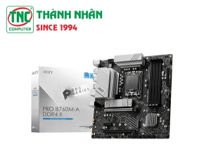 Mainboard MSI Pro B760M-A DDR4 II (4 x DDR4/ 128 GB/ LGA 1700/ Micro ATX)