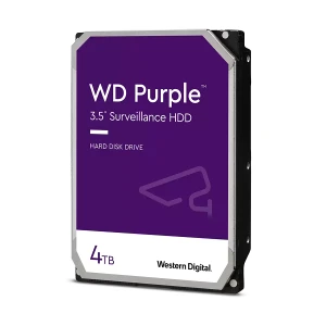 Ổ cứng HDD gắn trong Western Digital 4TB 3.5 inch Sata3, màu tím (Purple) (WD43PURZ)