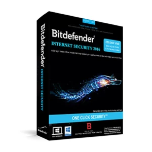 Phần mềm diệt virus Bitdefender Internet Security 1 User/ 1 năm