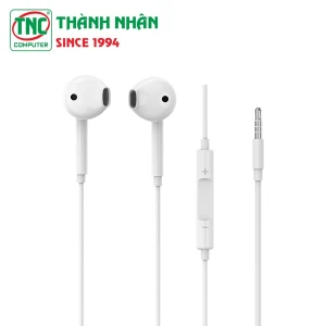 Tai nghe có dây Pisen AP01 3.5mm (Trắng)