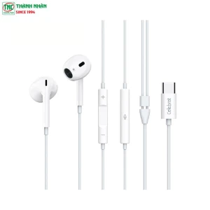 Tai nghe Yison Celebrat Wired Earphones E400 Type-C (White)