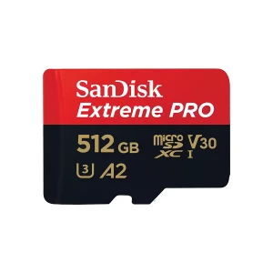 Thẻ nhớ micro SD SanDisk Extreme Pro 512GB 200MB/s (SDSQXCD-512G-GN6MA) (Kèm Adapter)