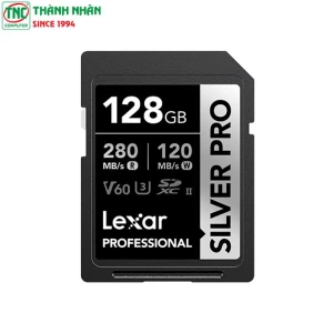Thẻ nhớ SDXC Lexar Professional 800X Silver PRO UHS-II Card 128GB LSDSIPR128G-BNNNG