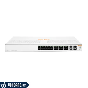 Aruba Instant On 1930 24G 4SFP/SFP Managed Switch - JL682A | 24 Cổng Gigabit Và 4 Cổng SFP 10G