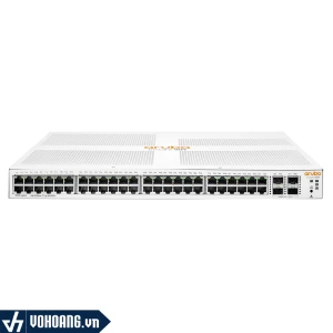 Aruba Instant On 1930 48G Class4 PoE 4SFP/SFP 370W Switch - JL686A | 48 Cổng Gigabit PoE Và 4 Cổng SFP Uplink