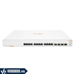 Aruba Instant On 1960 12XT - JL805A | Switch Chia Mạng 12 Cổng 10G - Tích Hợp 4 Cổng 10G SFP