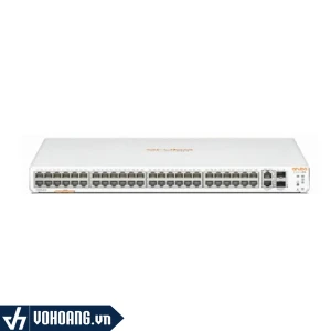 Aruba IOn 1960 48G 2XT 2XF - JL808A | Switch Chia Mạng 48 Cổng Gigabit - Tích Hợp 2 cổng SFP 10GbE