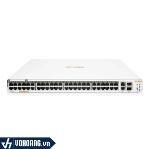 Aruba IOn 1960 48G 2XT 2XF - JL809A | Switch Chia Mạng PoE 48 Cổng Gigabit - Tích Hợp 2 Cổng SFP 10GbE
