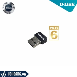 D-LINK DWA-X300 Nano | USB Thu WiFi6 AX300 Băng Tần 2.4Ghz Cho Máy Tính