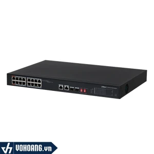 Dahua DH-PFS3218-16ET-135 | Switch 16 Cổng PoE Chuyên Dụng Cho Camera IP 135W