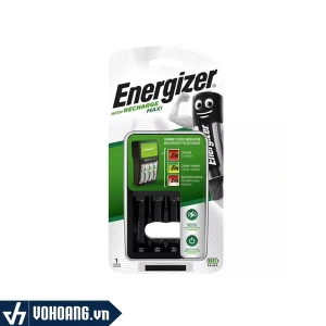 Energizer CHVCM4 | Bộ Sạc Pin Maxi Có Tự Động Ngắt Sạc | Hàng Chính Hãng