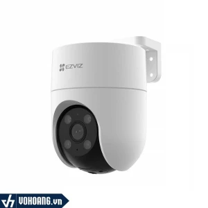 EZVIZ H8C 2K | Camera WiFi 4MP 360 Ngoài Trời Có Đèn LED Cho Ảnh Màu Buổi Tối