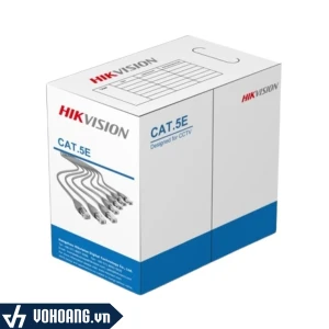 HIKVISION DS-1LN5EUEC0 | Cáp Mạng 5E UTP Thùng 305M Chất Liệu Đồng Nguyên Chất