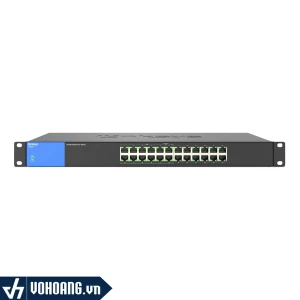 LINKSYS LGS124P | Switch PoE 24 Cổng Gigabit - Tổng Công Suất 120W