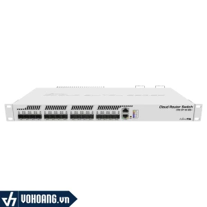 MikroTik CRS317-1G-16S RM | Switch Chia Mạng Layer 3 16 Cổng SFP 10G - 1 Cổng Ethernet Gigabit