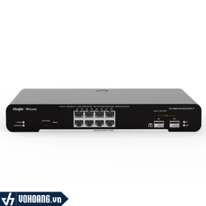Ruijie RG-NBS3100-8GT2SFP-P | Switch 10 Port PoE/PoE Gigabit Layer 2 Hỗ Trợ Cloud Quản Lý