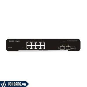 Ruijie RG-NBS3100-8GT2SFP | Switch 10 Port Gigabit Layer 2 Hỗ Trợ Cloud Quản Lý