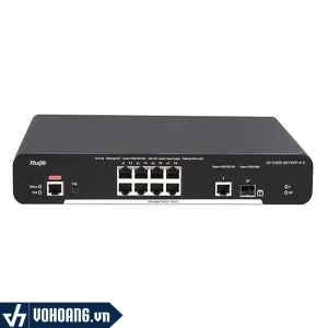 Ruijie XS-S1920-9GT1SFP-P-E | Switch Gigabit Smart Managed 8 Port PoE Công Suất 125W | Hàng Chính Hãng