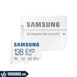 Samsung MB-MC128KA | Thẻ Nhớ MicroSDXC Evo Plus 128GB 130Mbps Adapter | Hàng Chính Hãng
