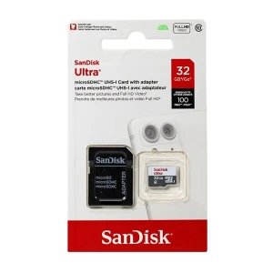 Thẻ Nhớ MicroSDHC SanDisk Ultra 32GB 100MB/s 533x Dùng Cho Camera