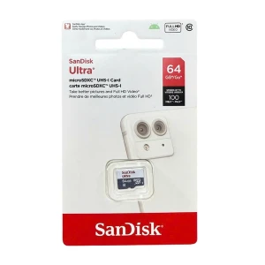 Thẻ Nhớ MicroSDHC SanDisk Ultra 64GB 100MB/s 533x Dùng Cho Camera