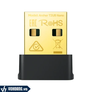 Tp-Link Archer T2UB | USB Nano Hỗ Trợ Đồng Thời Wifi AC600 Và Bluetooth 4.2 Mới Nhất Dành Cho Laptop/PC