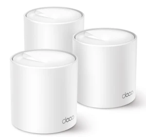 TP-Link Deco X50 (Pack 3)| Bộ Mesh WiFi 6 Chuẩn AX3000 Tích Hợp Công Nghệ AI-Driven Không Điểm Chết