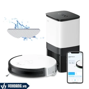 TP-LINK Tapo RV10 Plus | Robot Hút Bụi & Lau Nhà Kèm Dock Tự Động Đổ Rác Thông Minh
