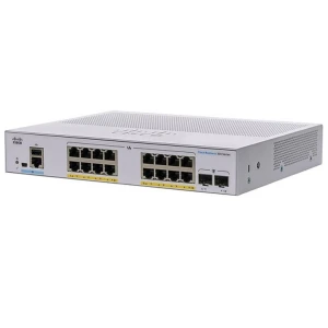 16-port GE PoE Managed Switch CISCO CBS350-16P-2G-EU