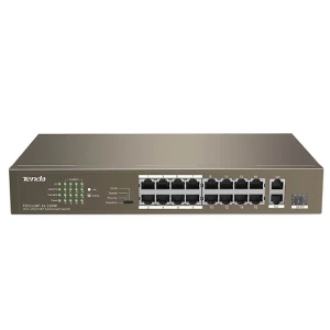 16-Port GE PoE Switch TENDA TEF1118P-16-150W