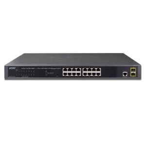 16 port GE Switch PLANET GS-4210-16T2S