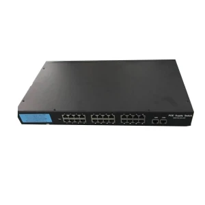 24-Port 10/100Mbps PoE Switch HDTEC