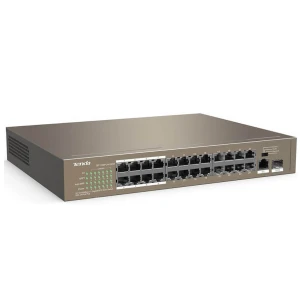 24-port 10/100Mbps PoE Switch TENDA TEF1126P-24-250W