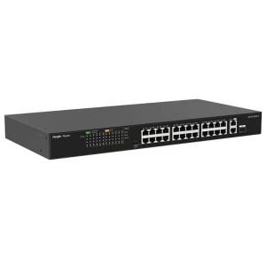 24-Port 10/100Mbps Switch RUIJIE RG-ES126FGS-P